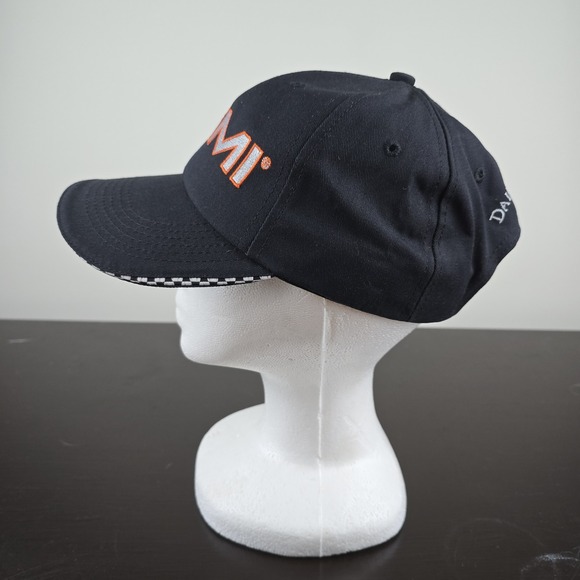 Vintage HEMI Daimler‎ Chrysler Racing Stripe Brim Strapback Hat OSFA Made In USA - Picture 5 of 8